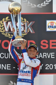 DE VRIES WINS AT WSK WORLD SERIES DEBUT